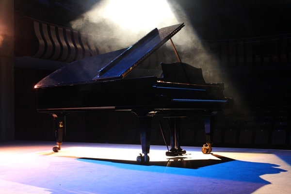 Bechstein piano on stage